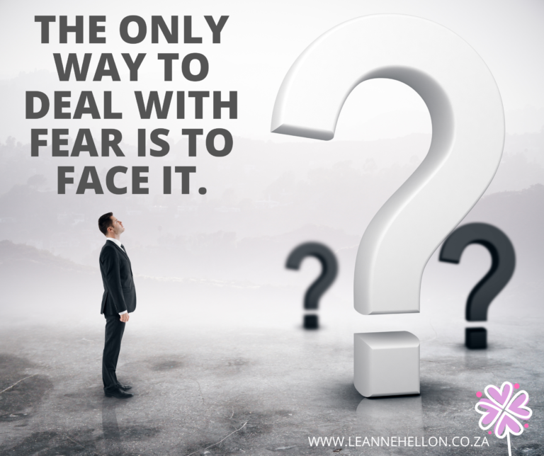 Dealing with fear